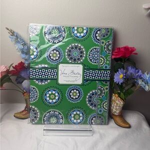 NWT Vera Bradley Cupcake Green Pocket Folders Retired Rare